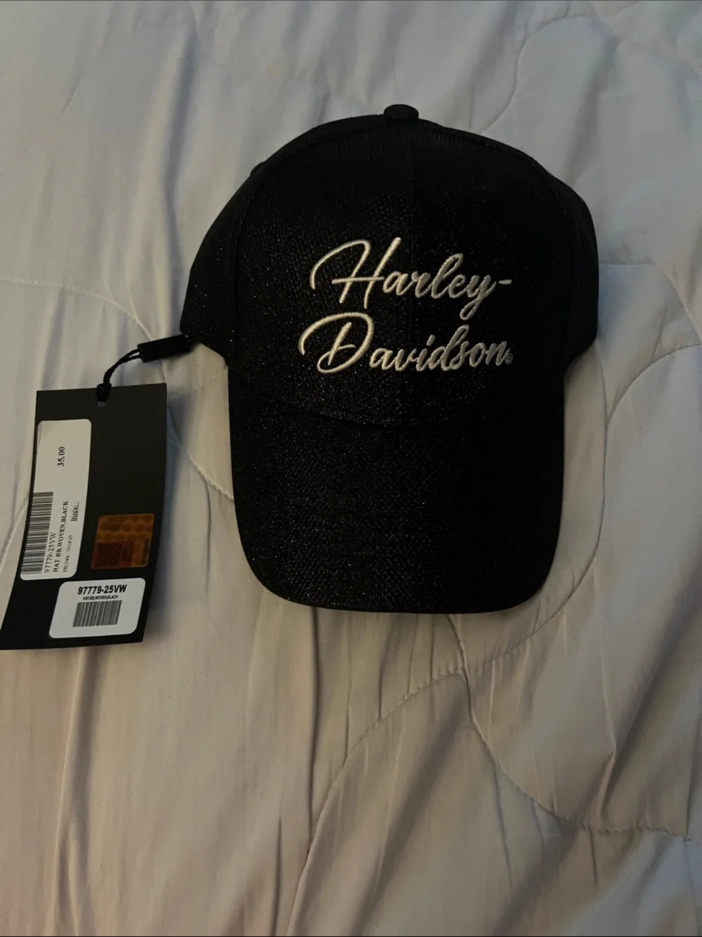 Harley-Davidson Black Women's Script Logo Cap